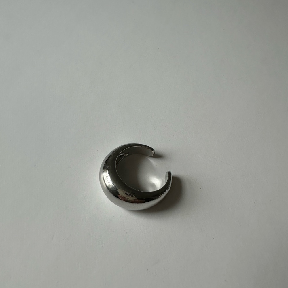 Adjustable sterling silver ring